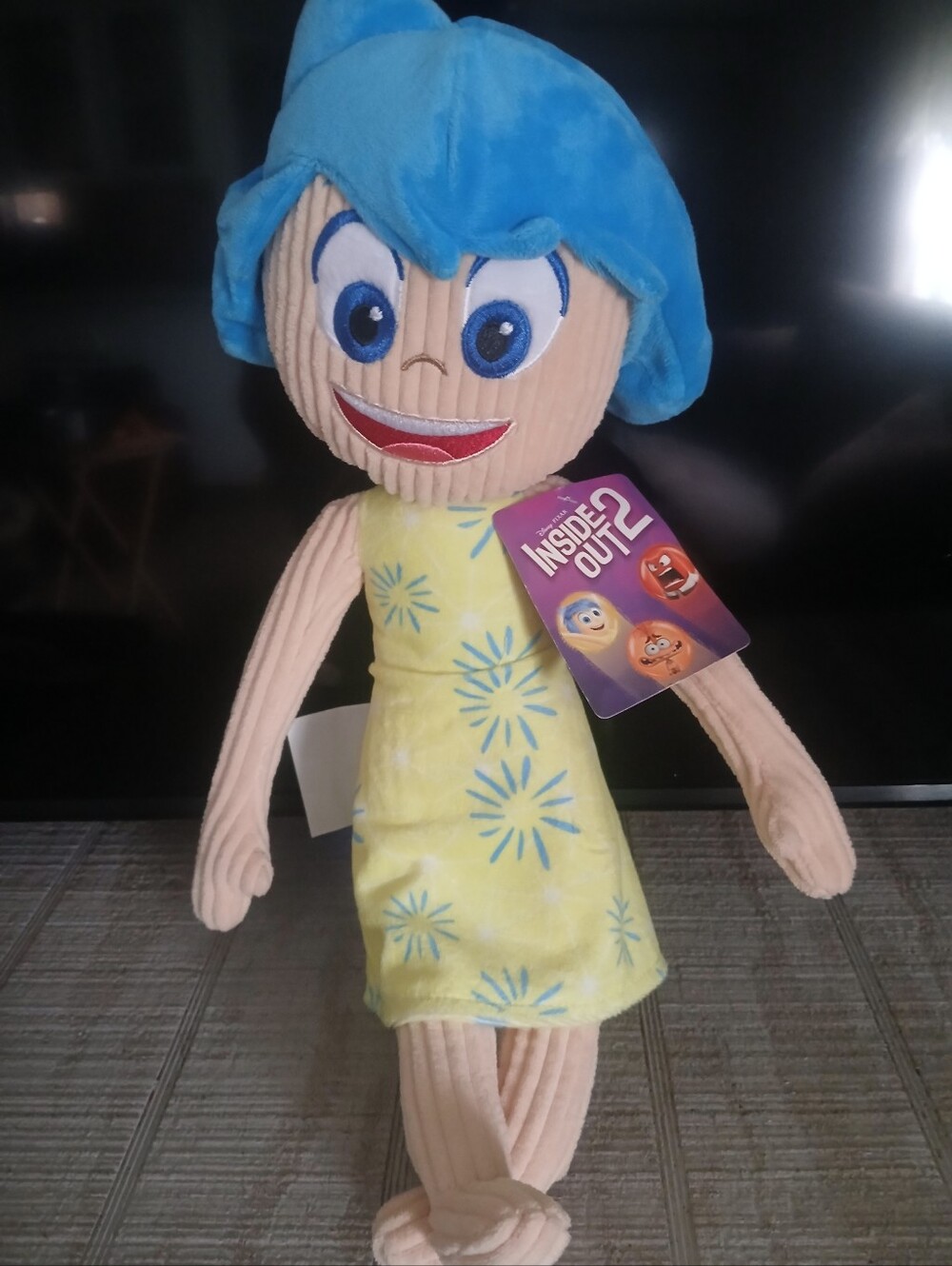 NWT DISNEY INSIDE OUT JOY PLUSH DOLL